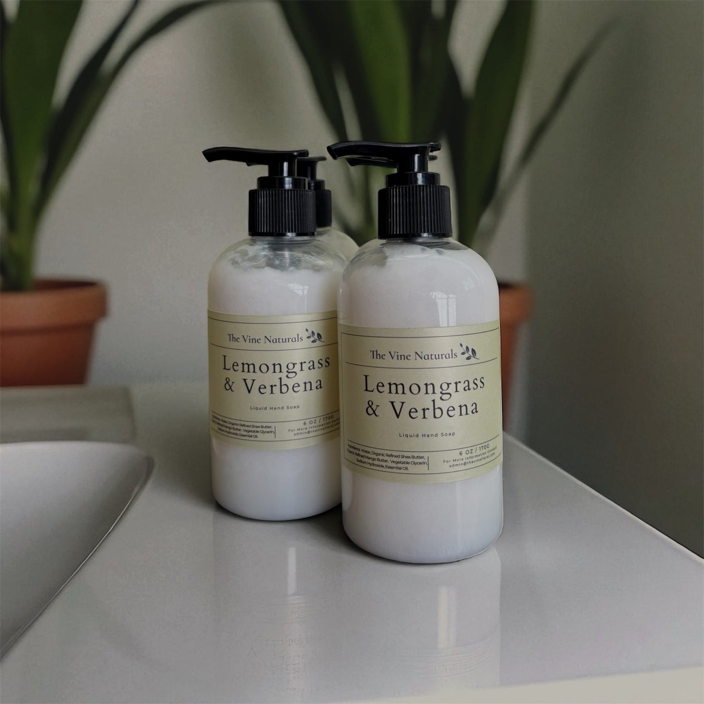Lemongrass & Verbena Liquid Hand Soap